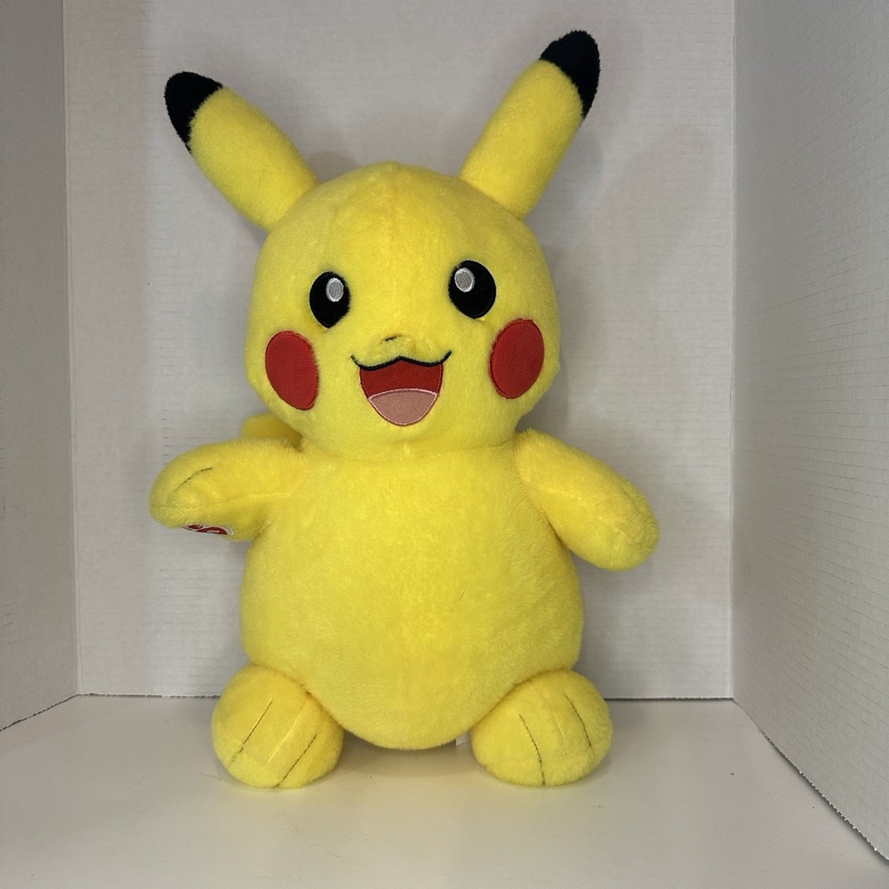 Pokemon Build A Bear‎ 18" Pikachu Stuffed Plush Toy BAB. Nintendo 2018 EUC